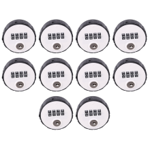 10X Combination Cabinet Cam Lock 4 Digital Keyless Drawer Door Gym Sch