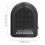 Boîte à sons de flatulences télécommandée 7,5x9,5cm 300mAh 2