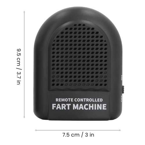 Boîte à sons de flatulences télécommandée 7,5x9,5cm 300mAh 1