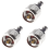 Conector recto de 3 conectores macho tipo N a conector hembra BNC 1