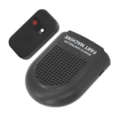 Boîte à sons de flatulences télécommandée 7,5x9,5cm 300mAh