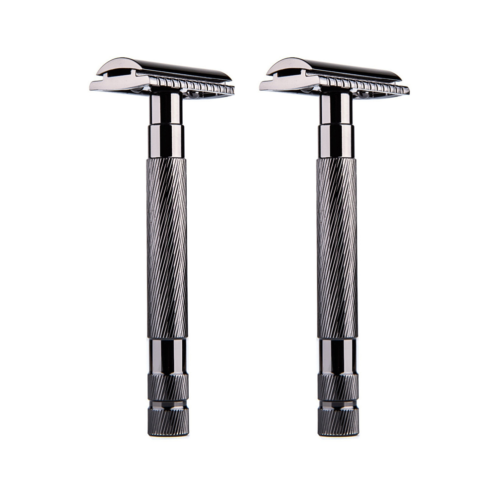 2X Safety Double Edge for Men Barber Straight Holder Men's Shaving Fac-image-OPC-PJDJZ7S-NEW
