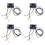 4X 10A AC110-220V Ψηφιακός Ελεγκτής Θερμοκρασίας LED XH-W3001 για Incu 1