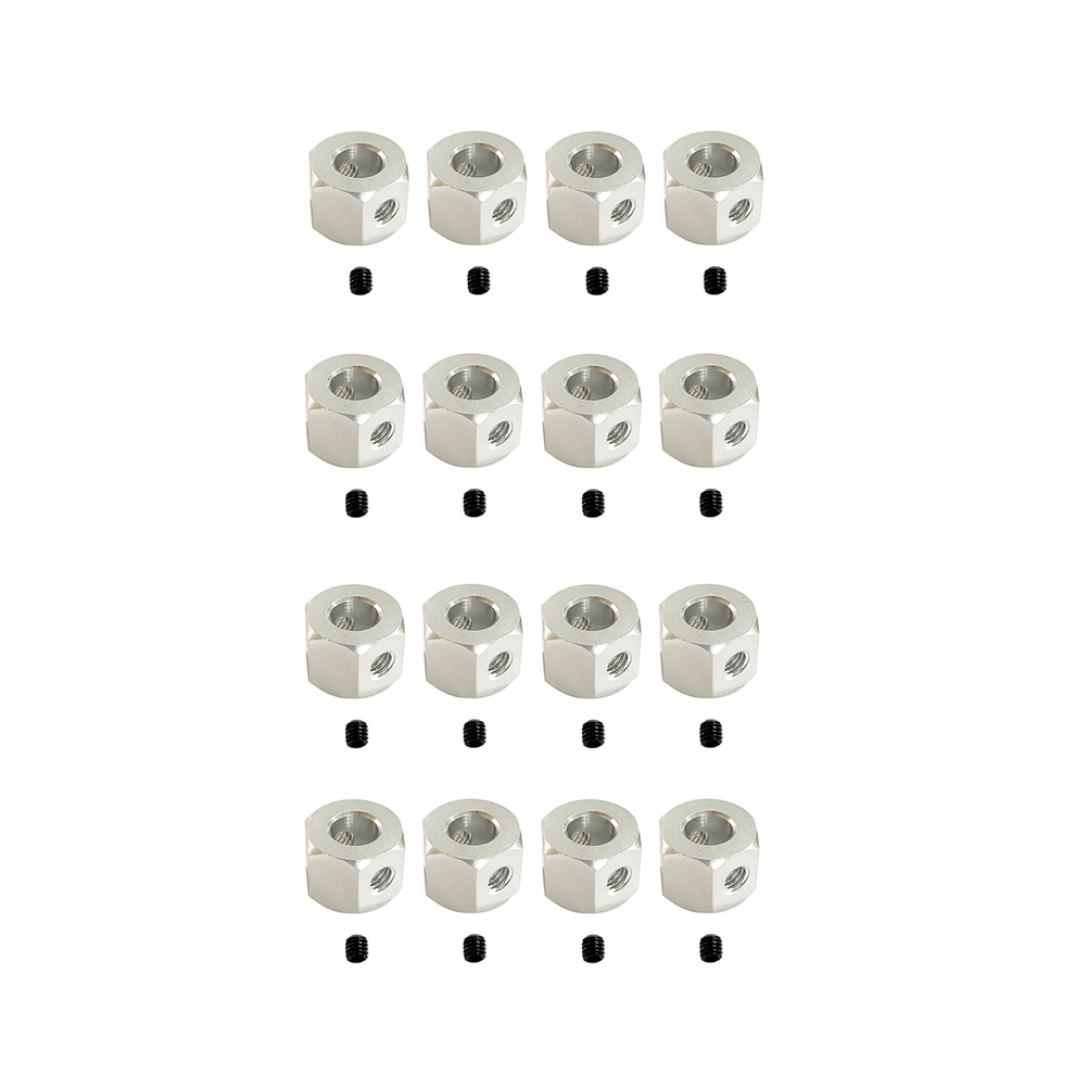 16Pcs 5Mm To 12Mm Metal Combiner Wheel Hub Hex Adapter For D12 C14 C24 4852109588202