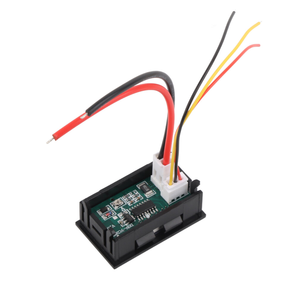 Digital Volt/Amp Meter Led Dual Display Dc 0-100V 10A Abs 8431335160367