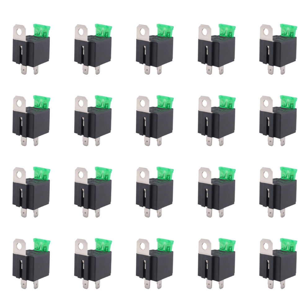 20X 12V 30A 4 Pin Spst Auto Vehicle Relay Normally Opener Switch 4852109589407