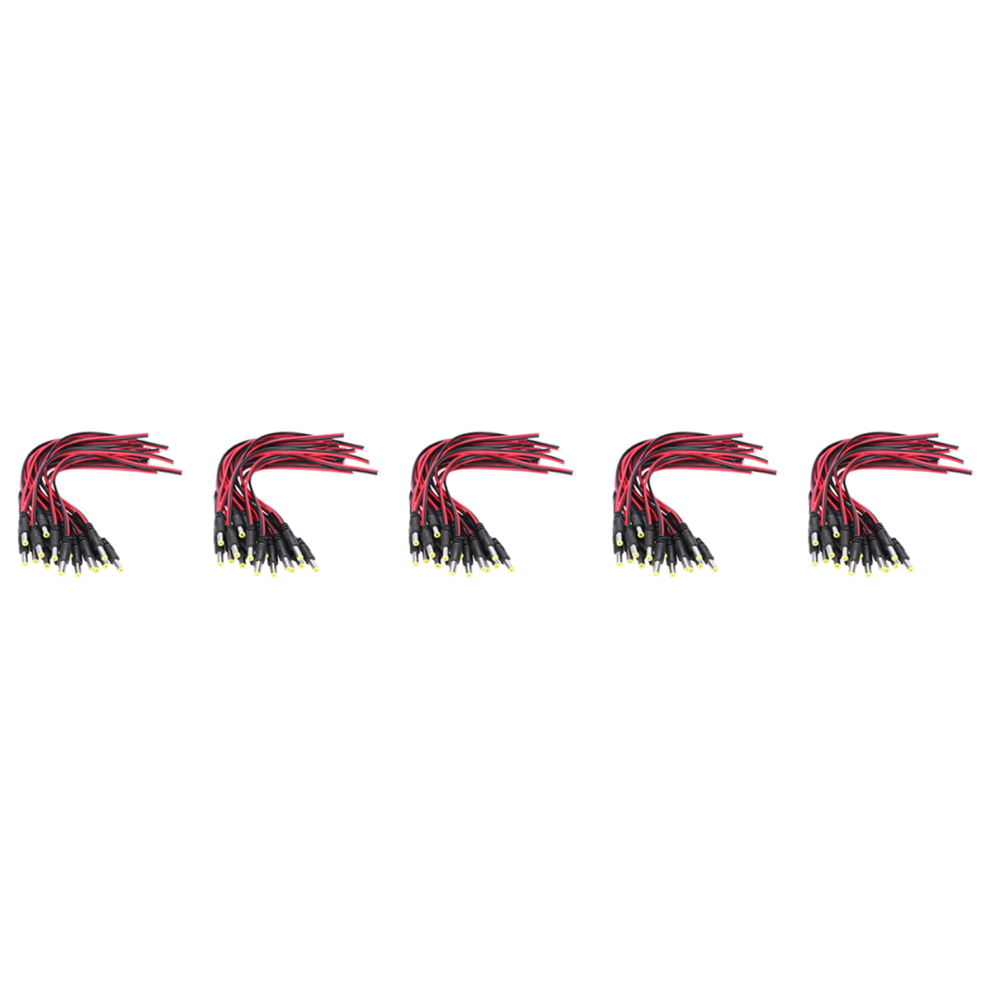 100 Pcs 5.5 X 2.1Mm Male Dc Power Jack Plug Cctv Camera Connection Lin 4852109589346