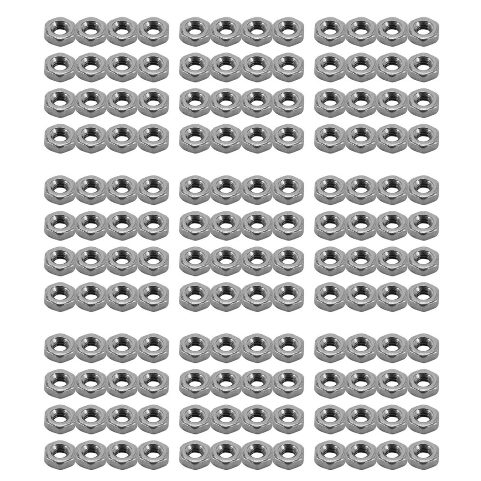 Metric M2 Hex Nuts 304 Stainless Steel Fastener Din934 400Pcs For Bolt 4852109592339