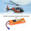 Batteria LiPo da 3000mAh 11.1V 35C EC3 per quadricottero 12