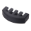 3X Rubber Mute 4/4 βιολί ελαφριάς εξάσκησης μαύρο 6