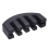 5X Rubber Mute 4/4 βιολί ελαφριάς εξάσκησης μαύρο 4