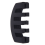 5X Rubber Mute 4/4 βιολί ελαφριάς εξάσκησης μαύρο 3