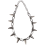Collana girocollo con borchie e rivetti in metallo punk gotico 3X 3