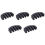 5X Rubber Mute 4/4 βιολί ελαφριάς εξάσκησης μαύρο 1