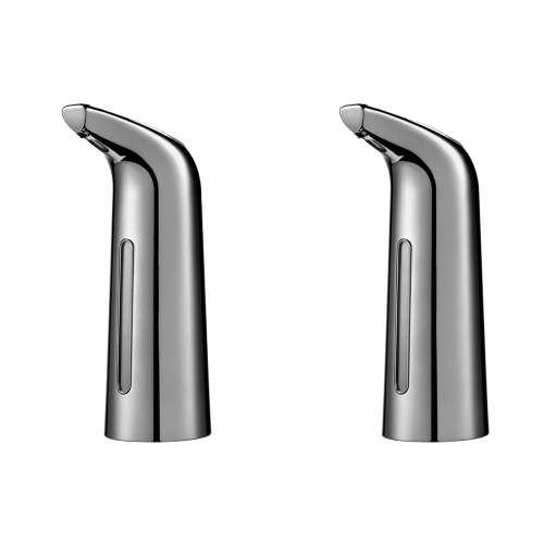2X Distributore automatico di sapone senza contatto da 400 ml, distributore automatico di sensori 2