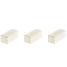 Chiffons en mousseline pour la cuisine, paquet de 15 (50 x 50 cm), non blanchis, en coton