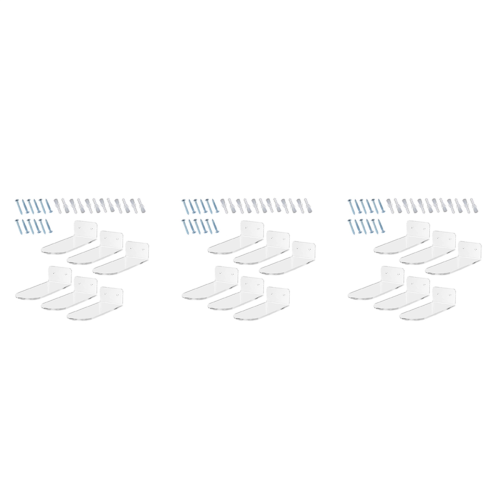 Floating Shoe Display Stand - 18 Shelf for Wall Sneaker Levitation 2