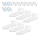 Floating Shoe Display Stand - 18 Shelf for Wall Sneaker Levitation 4