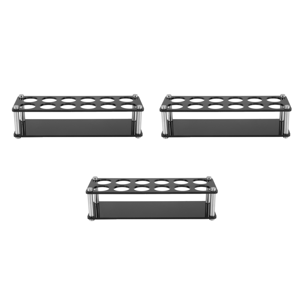 Torribaly 3X 12-Hole Acrylic Cup Holder, Shot Glass Glasses Organizer, Beer Wine