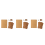 36 τεμάχια Vintage Kraft Paper Writing European Style για Χαρτικά Επιστολών 8