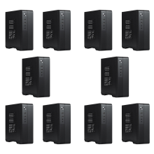 10X MX02 Κουτί Υπολογιστή Mini ITX, Πλαίσιο Κεντρικού Υπολογιστή HTPC, Περίβλημα USB2.0 Ind