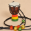 10 τμχ κολιέ οργάνων Djembe Drum Mini κρεμαστό αφρικανικό ξύλινο Ne 9