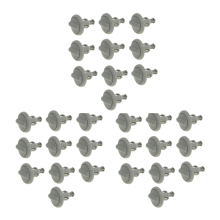 Lot de 30 clips de fixation pour tablette arrière en plastique gris, modèle ancien, pour Juke 799161KA