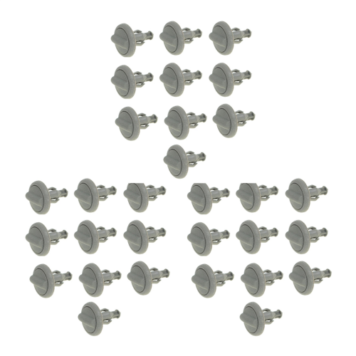 30 PCS Grey Plastic Parcel Shelf Clip Early Type End for Juke 799161KA 1