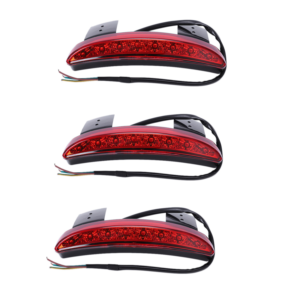 3X Rear For Sportster Xl 883 Red 4852109596252