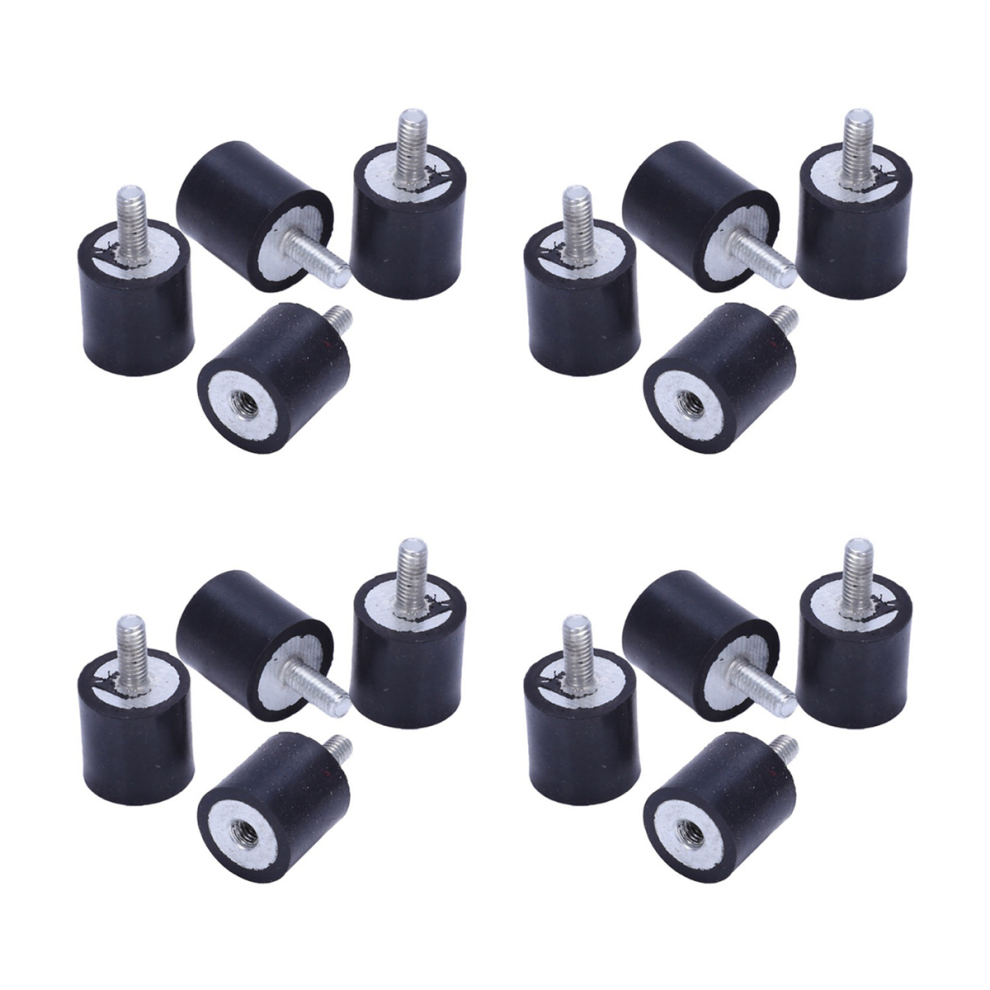16Pcs Anti Vibration Rubber Buffer Insulator Attachment 15Mmx15mm 4852109596382