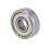 8X 626Z διπλά σφραγισμένα ρουλεμάν 6X19X6mm ανθρακούχο χάλυβα ασημί 9