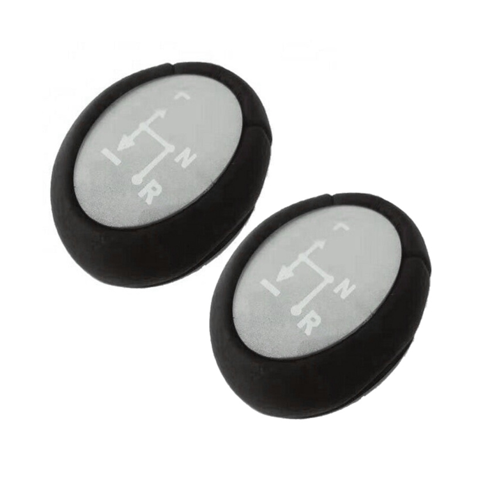 2X Gear Knob Automatic For Smart Fortwo 450 451 1998-2014 Roads Silver 4852109597396