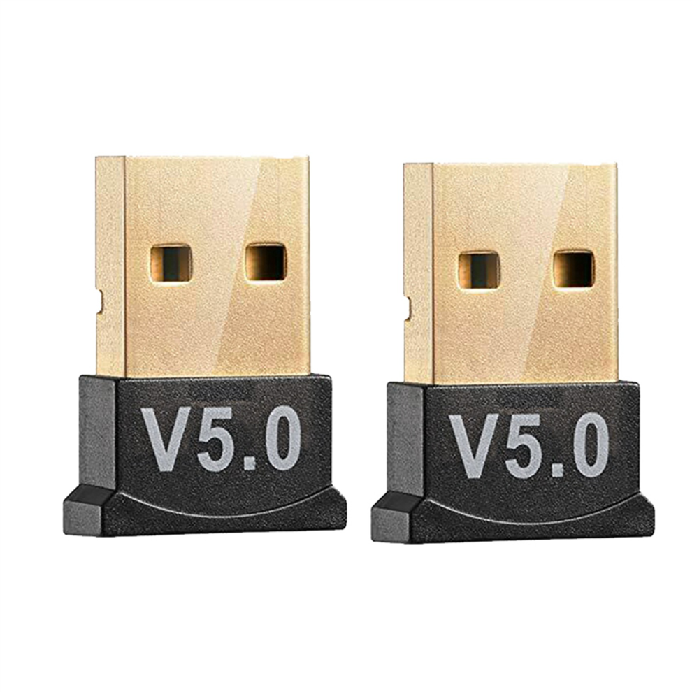 2X Usb Bluetooth 5.0 Adapter Wireless Dongle Stereo Receiver Audio Sen 4852109597549