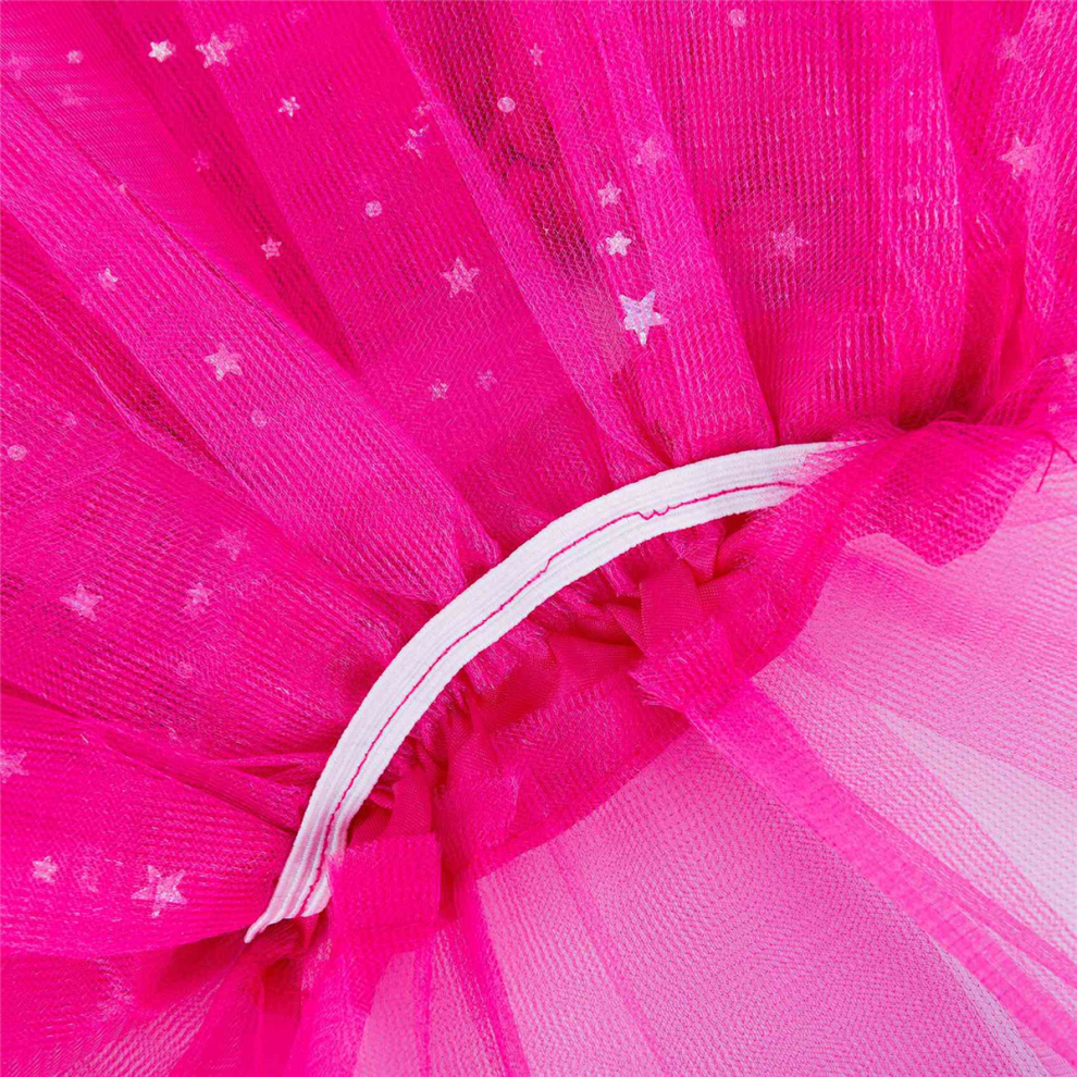 3X Smart Baby Girl Clothes Stars Sequins Petticoat Ballet Dance Tutu S 4852109599741