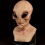 2X Μάσκα πάρτι Halloween με ανατριχιαστικό λάτεξ UFO Big Eyes για ενήλικες 6