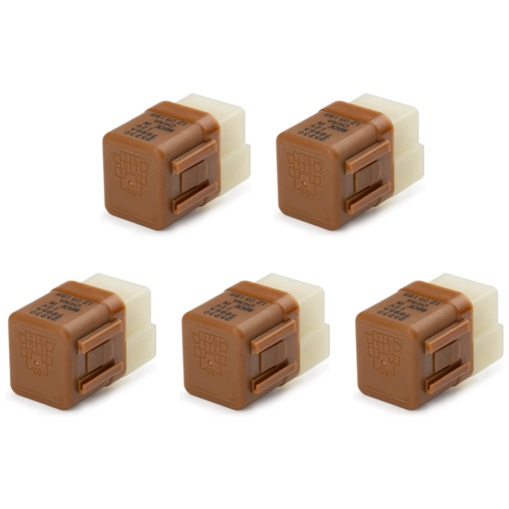 5 Pc Auto Relay 6-Pins 25230-7996A 252307996A For Vehicles 4852109598027