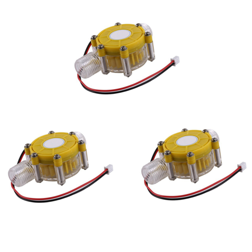 3X 12V Ρυθμιζόμενη DC Μικρο-Τύπος Υδροηλεκτρική Γεννήτρια Μικρής Ροής Νερού Αέρα