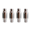 4Pcs 2.5Inch Spun Universal Catalytic Converter High Flow Stainless St 4