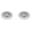 Lot de 2 filtres de protection pour baignoire et douche 1