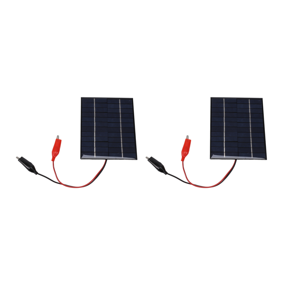 2X Waterproof Solar Panel 5W 12V Outdoor Diy Cells Charger Polysilicon 4852109598751
