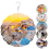 12Pack 8Inch Sublimation Wind Spinner Blanks 3D Spinners Hanging for I 5