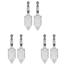 6 Pieces Absinthe Spoons, Stainless Steel Cocktails Spoon Making Kit G