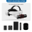 2X Βάση στερέωσης VR Power Bank με ιμάντα μπαταρίας για ρυθμιζόμενη στερέωση κεφαλής 10