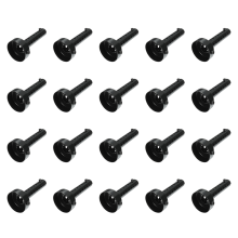 Lot de 20 silencieux d'échappement universels pour moto DB 60 mm