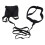 Ensemble de ceintures de résistance Swim Parachute Pro de 30 cm noir 13