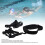 Ensemble de ceintures de résistance Swim Parachute Pro de 30 cm noir 3