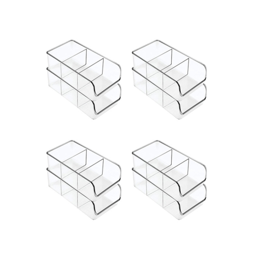 8Pcs Food Packet Kitchen Storage Organizer - Holds Spice Pouches, Dres 1