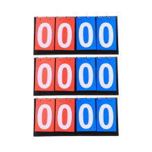 3X 4-cijferig scorebord Basketbal Voetbal Scorebord voor Voetbal Badmi