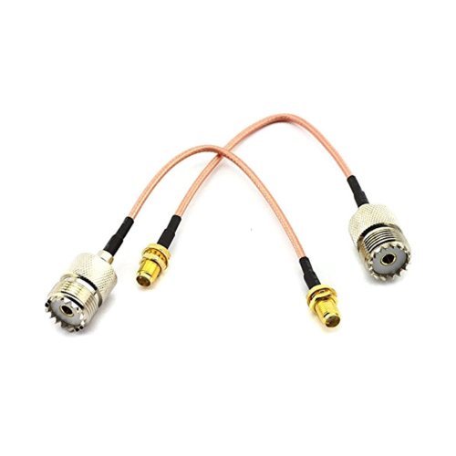 3x Handheld Antennekabeladapter voor UHF-basis en mobiel - SMA vrouwelijk 2