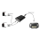 3X Συσκευή κοινής χρήσης εκτυπωτή USB, 2 σε 1 έξοδος 2 θυρών με χειροκίνητη εναλλαγή KVM 4